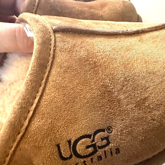 UGG men’s Scuff Slippers in Chestnut Suede size 9 - Picture 6 of 7